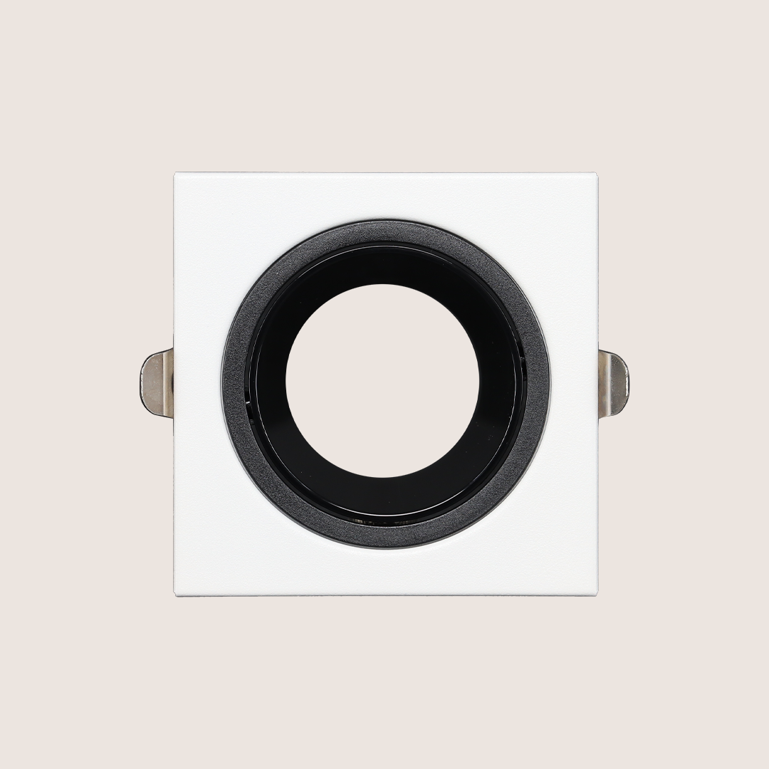 Spotlight Frame – Indoor – Square – Recessed – Anti-Glare – Adjustable